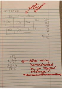 old math vs new math concepts