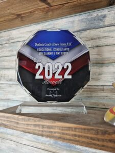 Dyslexia Coach of NJ Award 2022